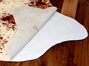 Premium Cowhide Rug Pad USA rug, patriotic rug