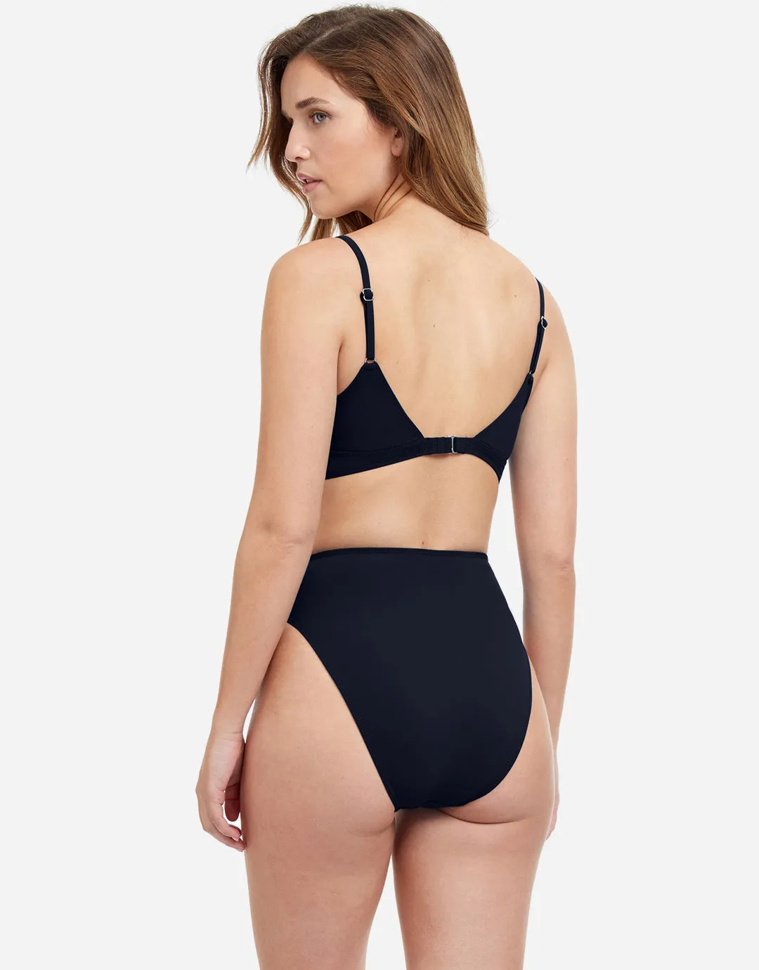Profile California Girl Belted Bikini Pant - Black