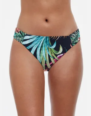 Profile Tropico Ruched Bikini Pant - Black