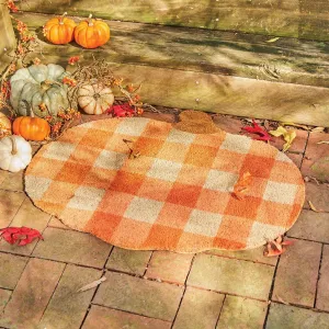 Pumpkin Doormat modern serveware, serving platter