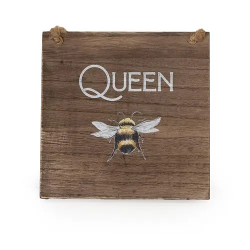 Queen Bee Hanging Sign