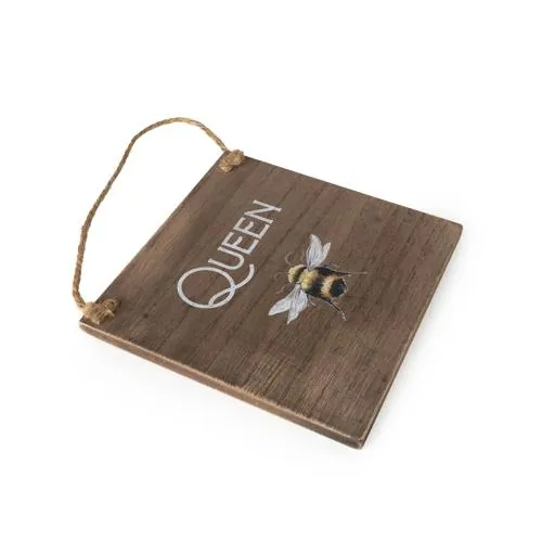 Queen Bee Hanging Sign
