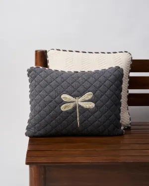 Quilted Dragonfly Cushion Cover accent chair, modern chair