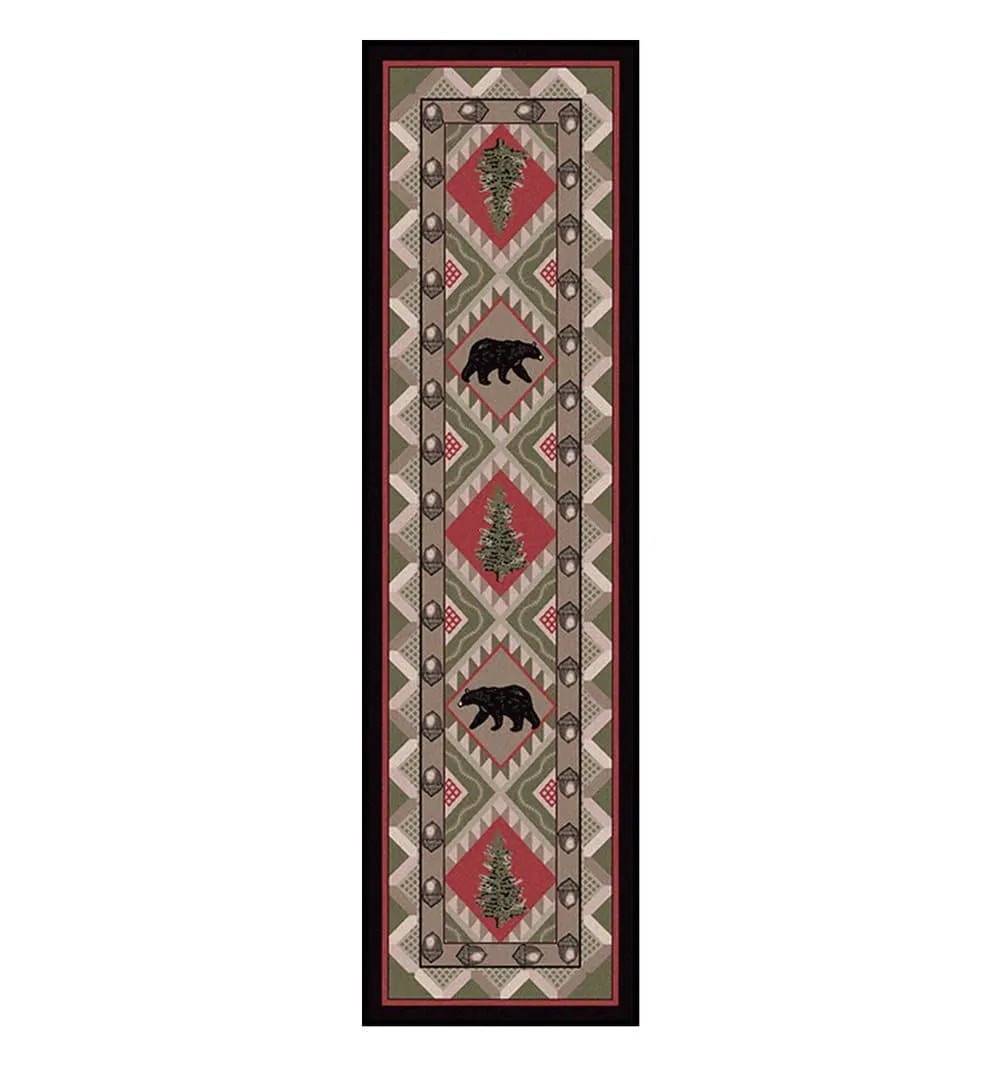 Quilted Forest Cabin Rugs