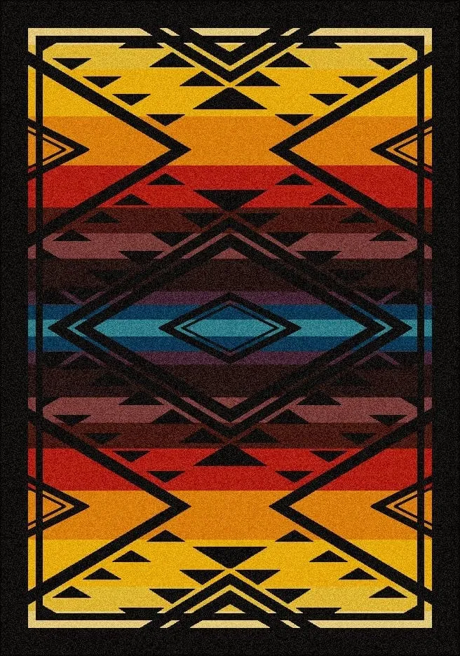 Rainbow Rainmaker Colorful Rugs