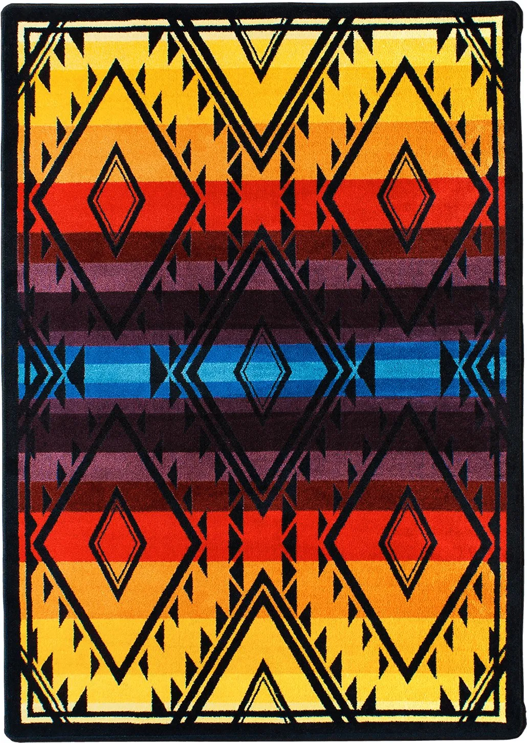 Rainbow Rainmaker Colorful Rugs