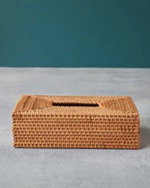 Rattan Tissue Cover - TSSxNB dinnerware set, ceramic plates