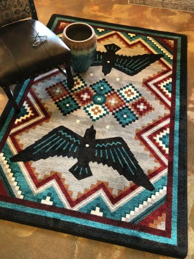 Raven Dance Colorful Southwestern Rugs