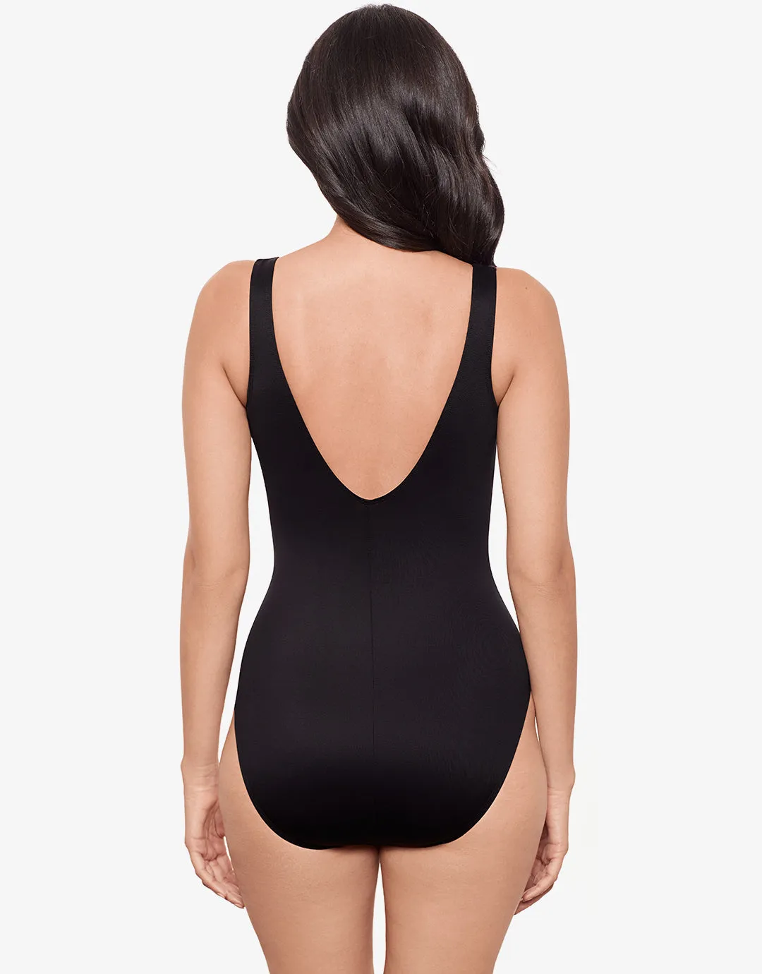 Raya De Safari Charmer Swimsuit - Black Brown