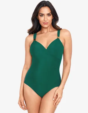 Razzle Dazzle Siren Swimsuit - Malachite Green