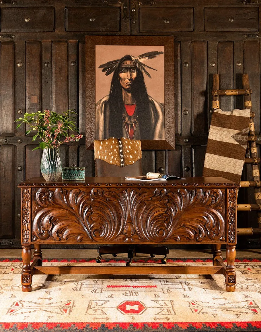 Red, Black & Beige Southwest Area Rugs