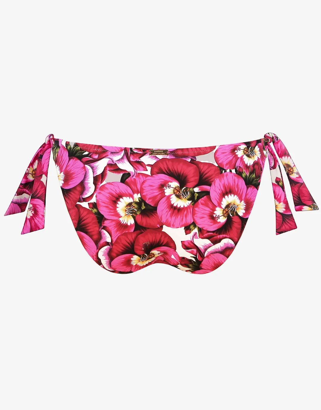 Revelation Tie Side Bikini Pant - Pansy Pink