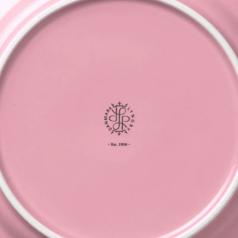 Rhombe Side Plate D21cm, Rose