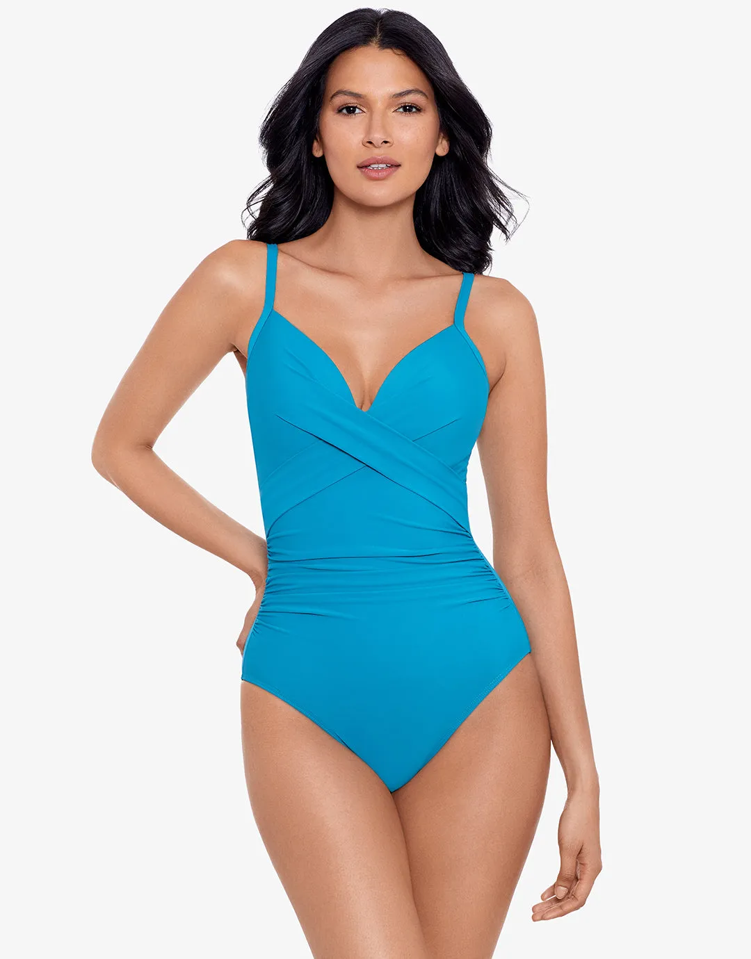 Rock Solid Captivate Swimsuit - Malibu Blue