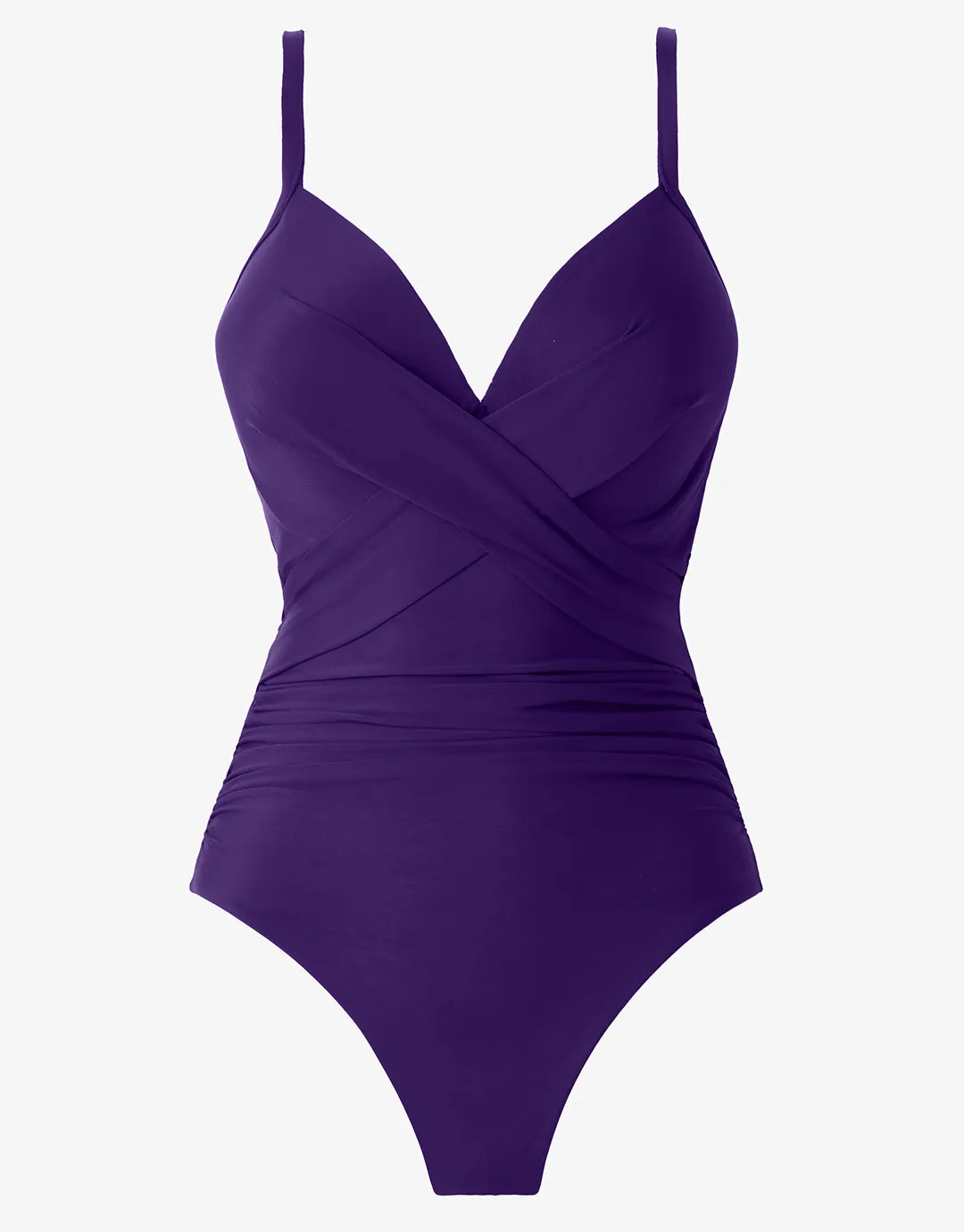 Rock Solid Captivate Swimsuit - Mulberry