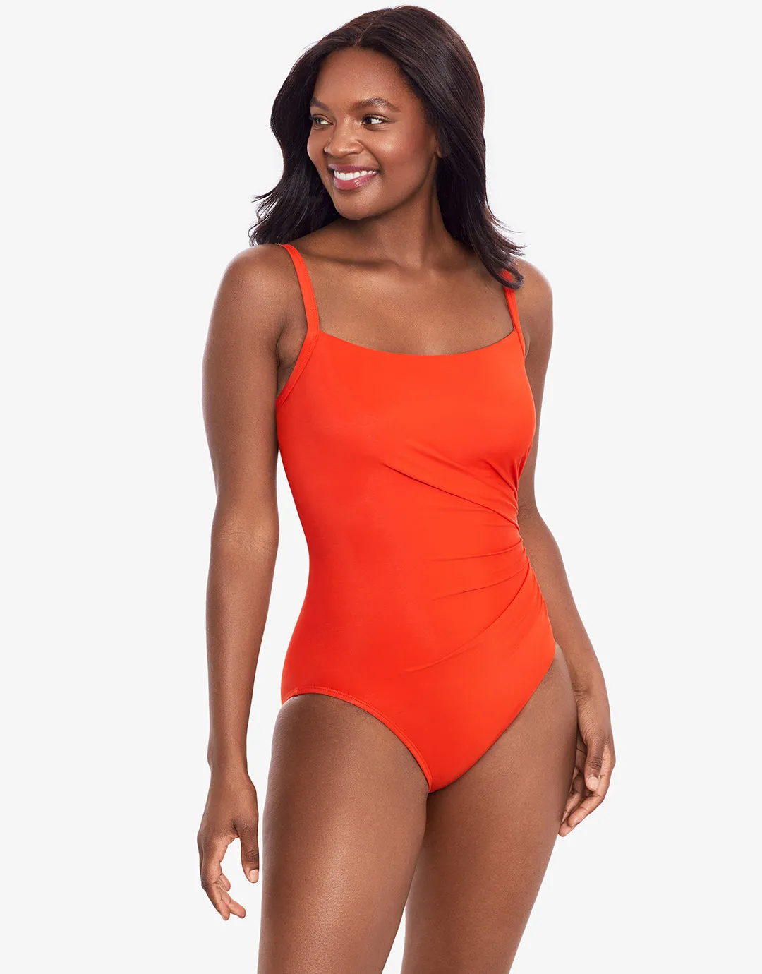 Rock Solid Starr Swimsuit - Arancio