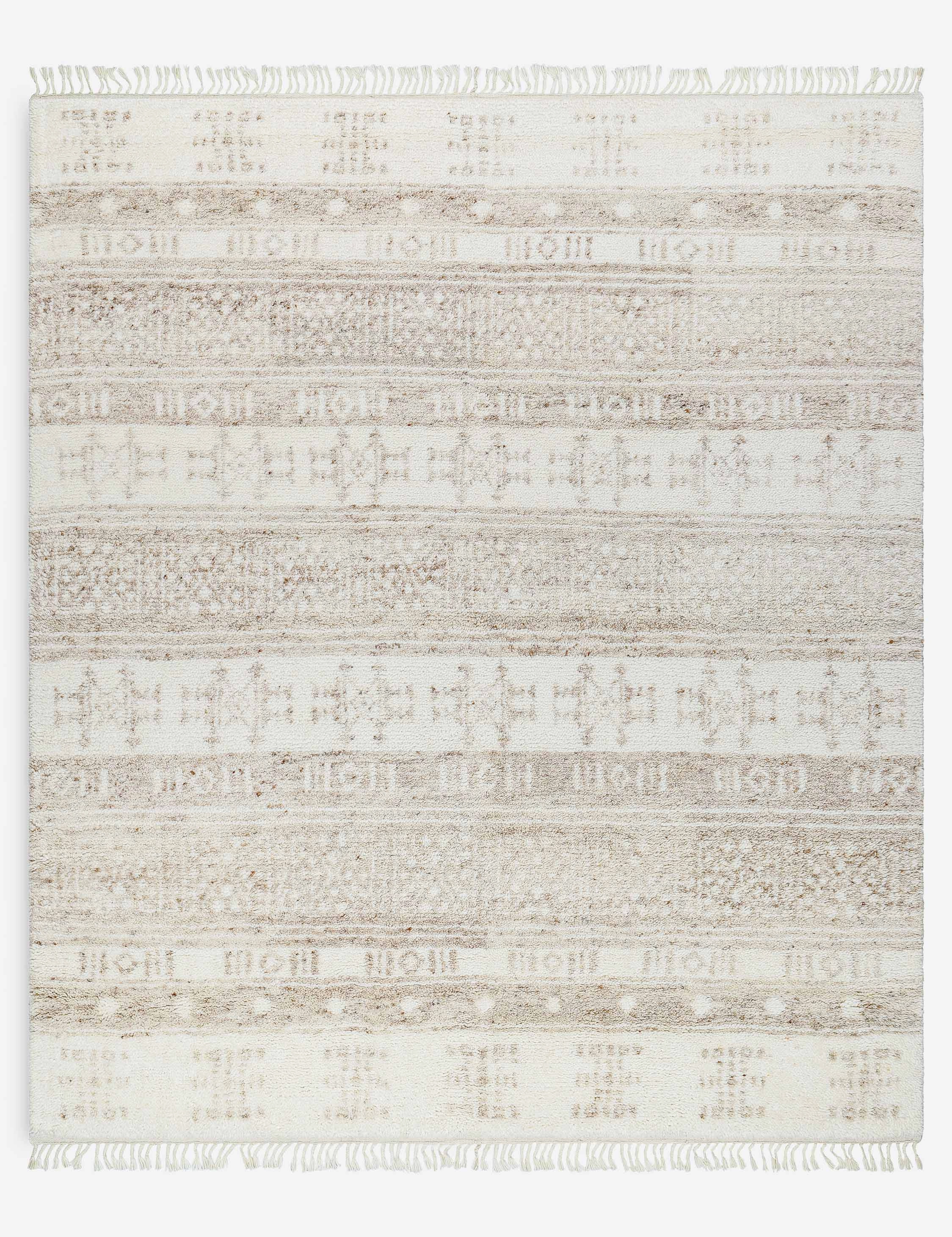 Romola Hand-Knotted Wool Moroccan-Style Rug