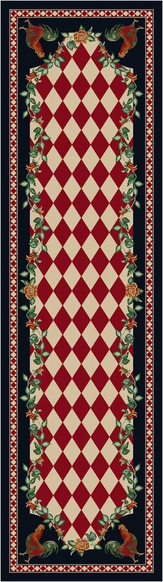 Rooster Farms Area Rugs in 3 Colors