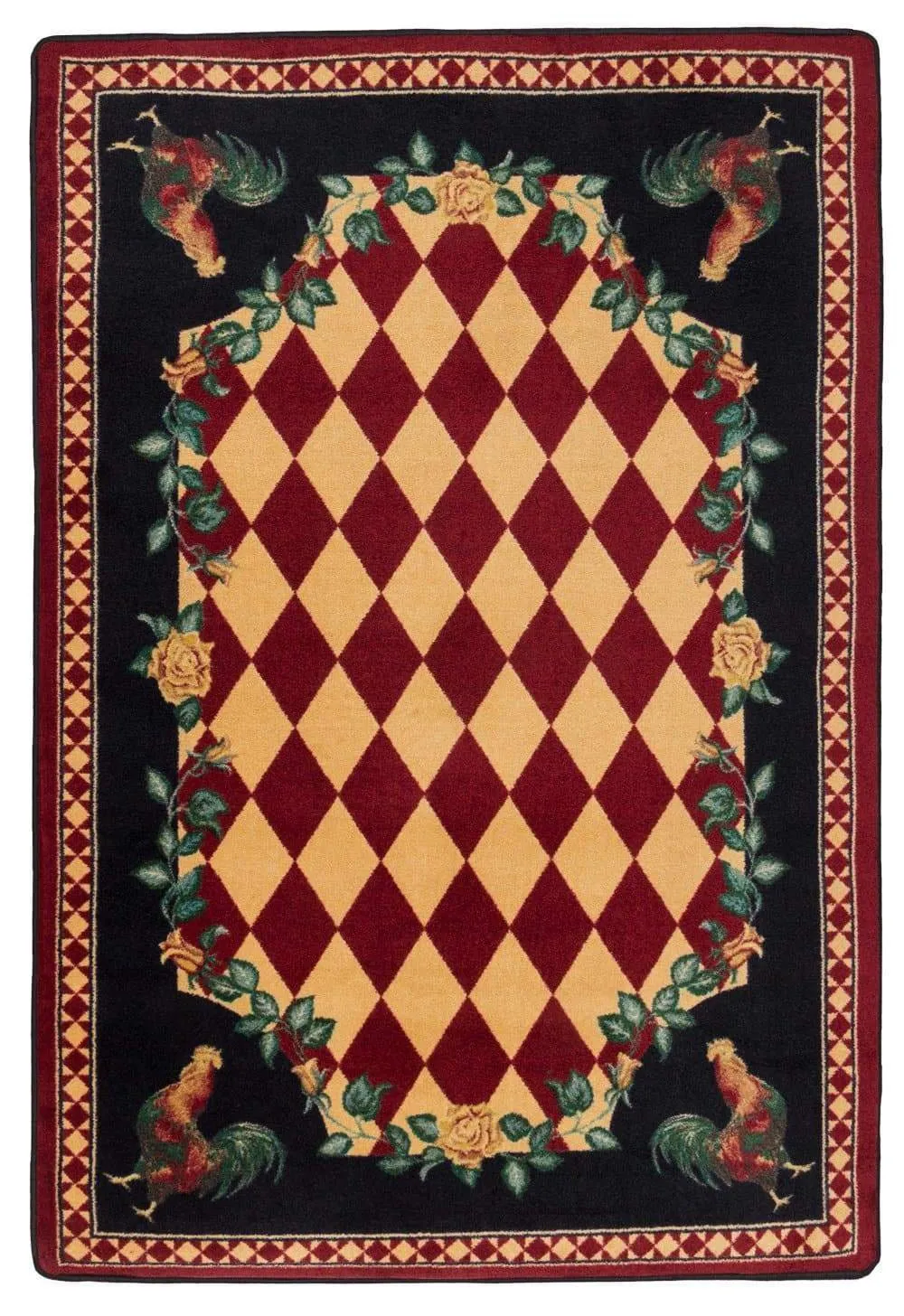 Rooster Farms Area Rugs in 3 Colors