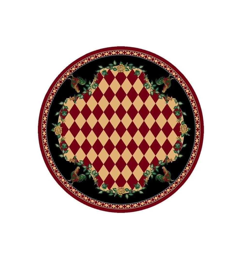 Rooster Farms Area Rugs in 3 Colors