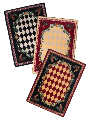 Rooster Farms Area Rugs in 3 Colors sectional couch, U-shape sofa
