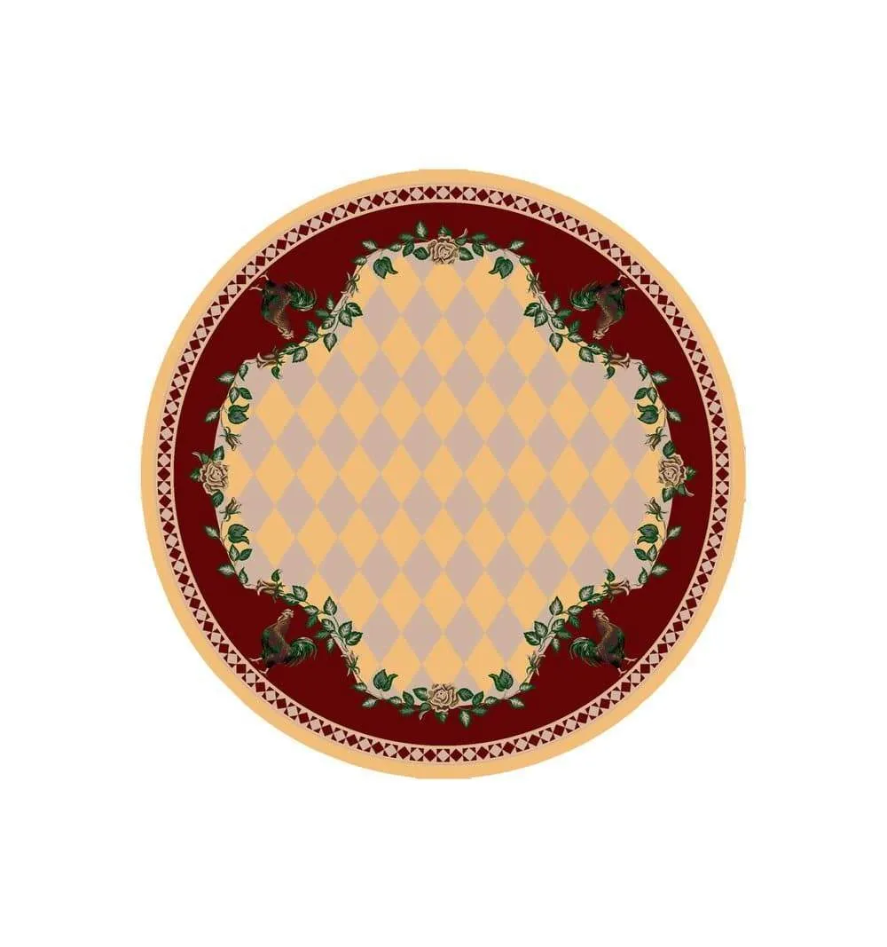 Rooster Farms Area Rugs in 3 Colors