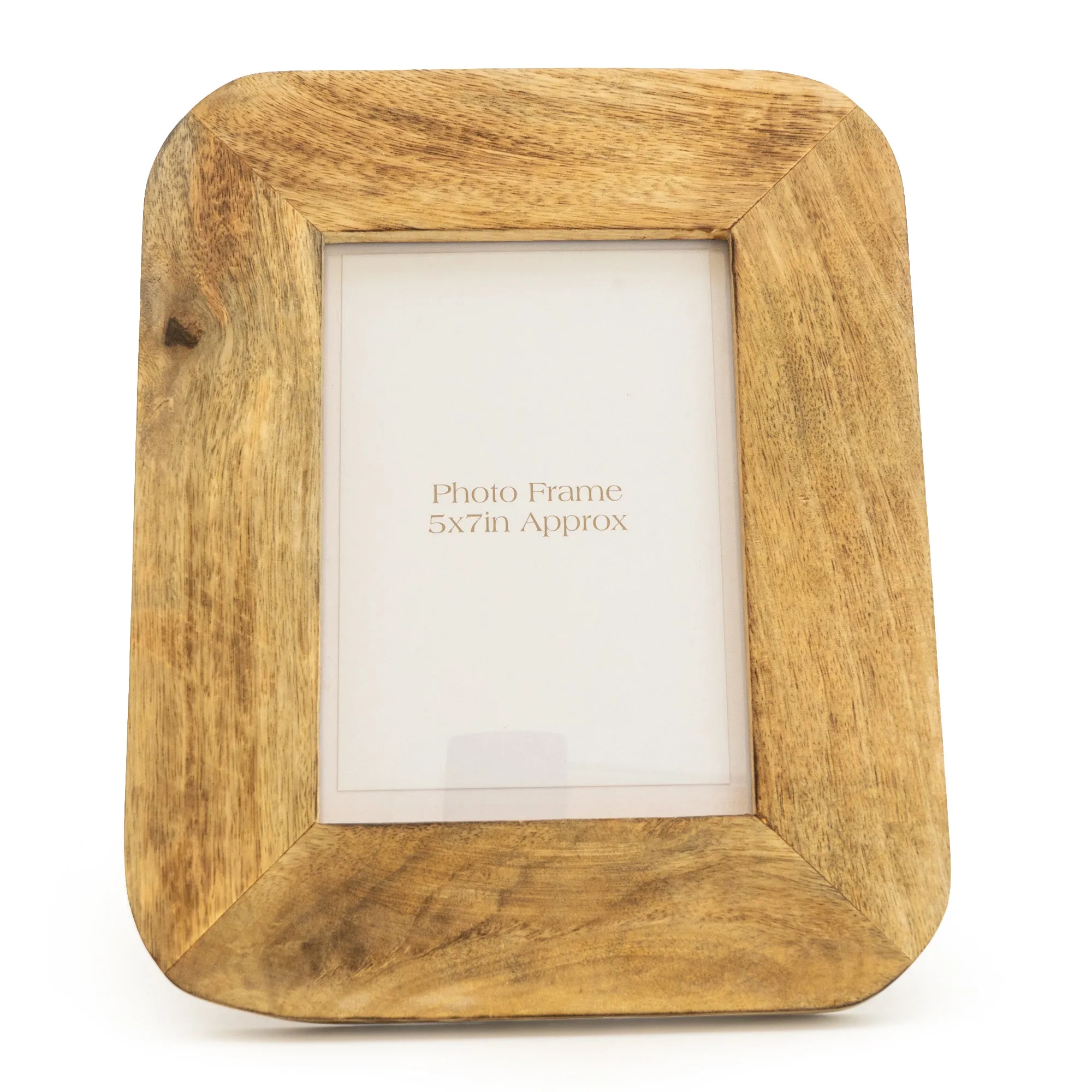 Rustic 5x7 Mango Wood Photo Frame