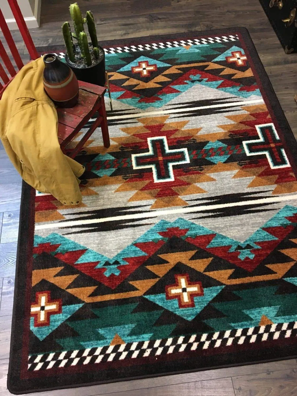 Rustic Cross - Electric Rugs