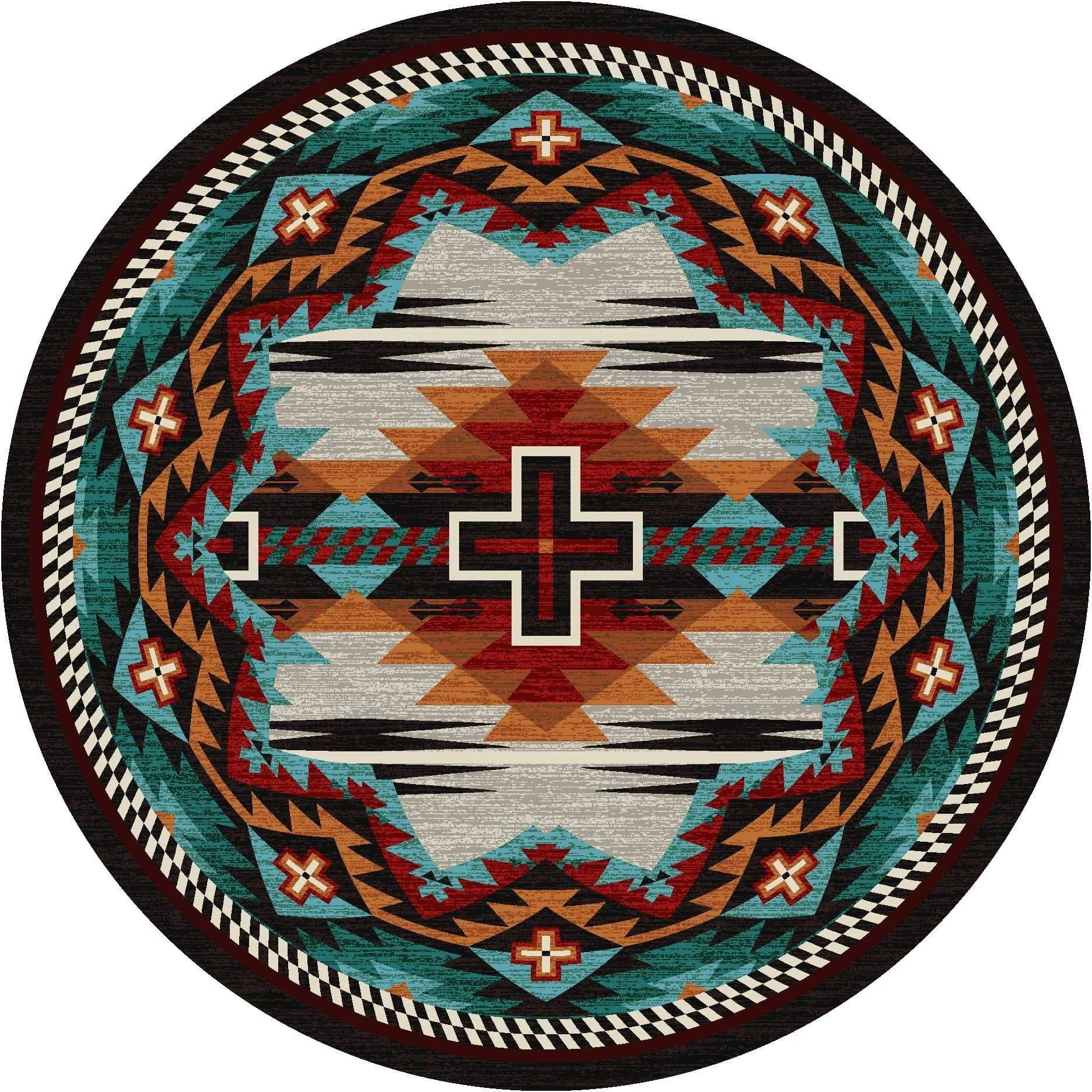 Rustic Cross - Electric Rugs