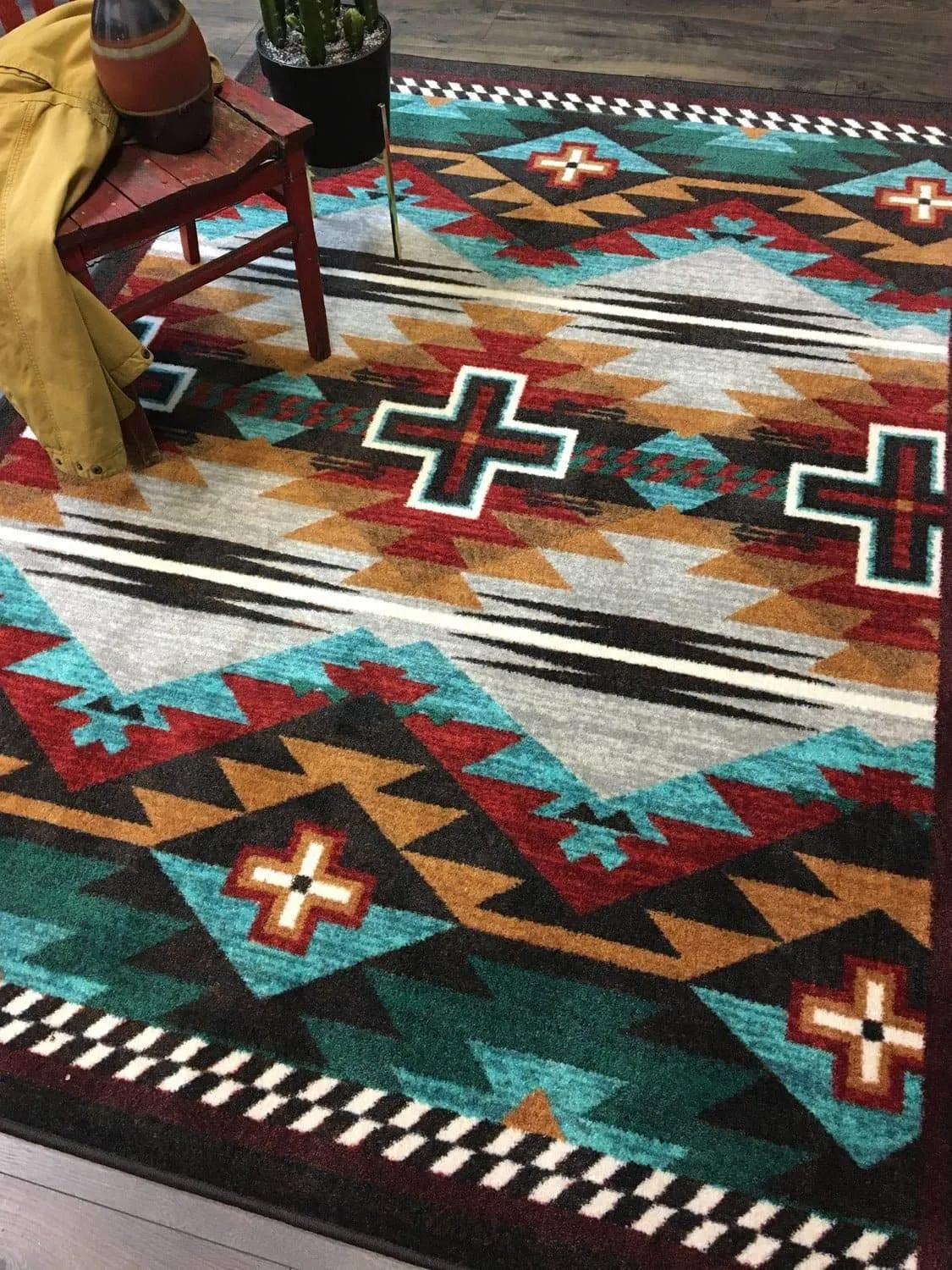 Rustic Cross - Electric Rugs