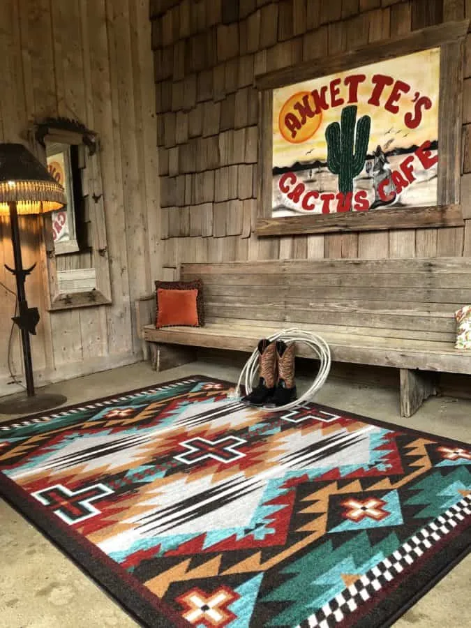 Rustic Cross - Electric Rugs