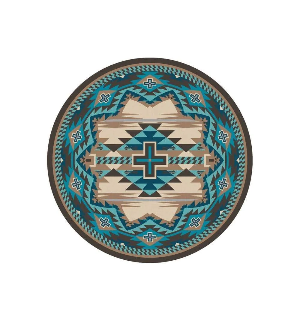 Rustic Cross Southwest Rugs in Several Colors