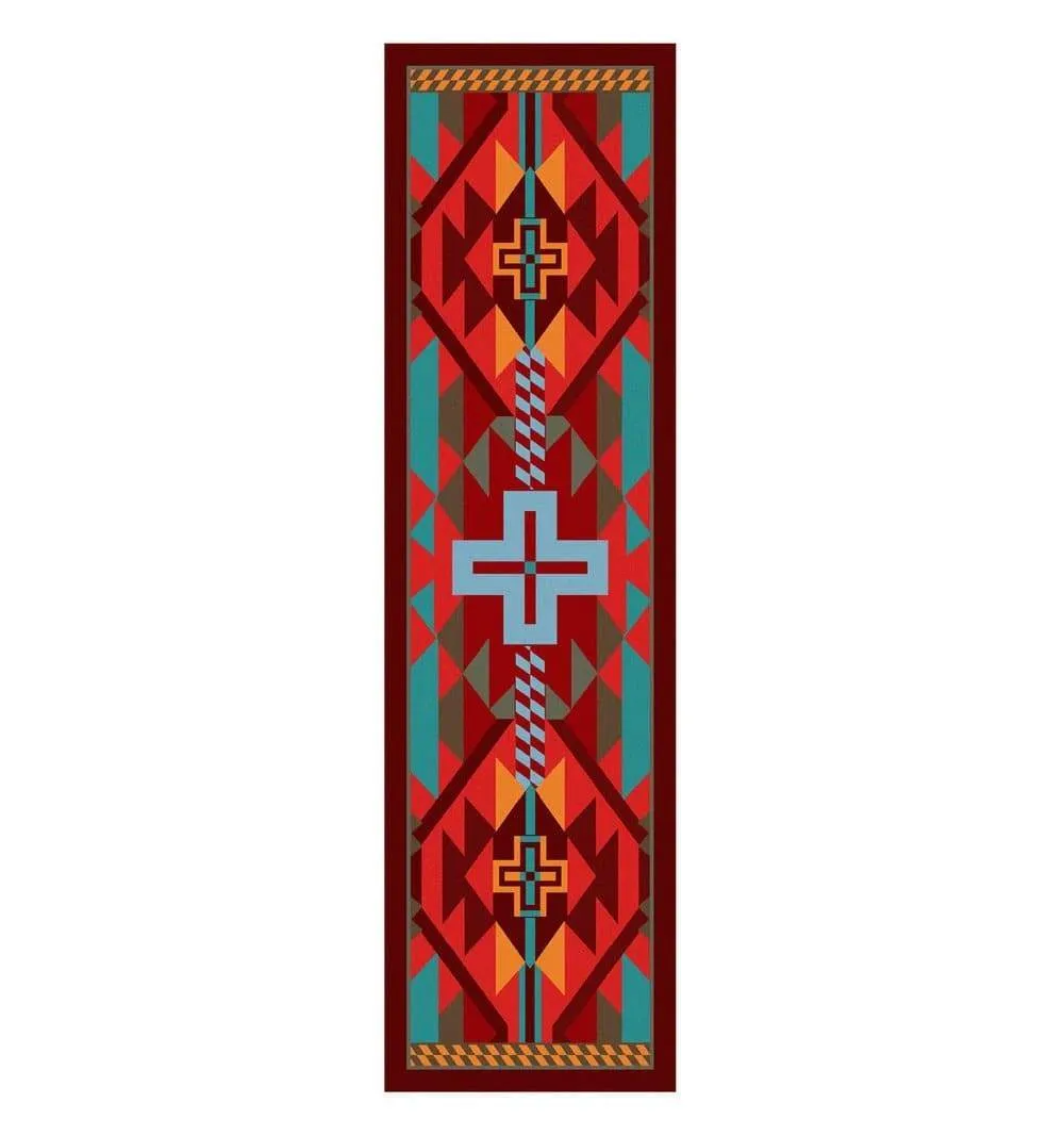 Rustic Cross Southwest Rugs in Several Colors