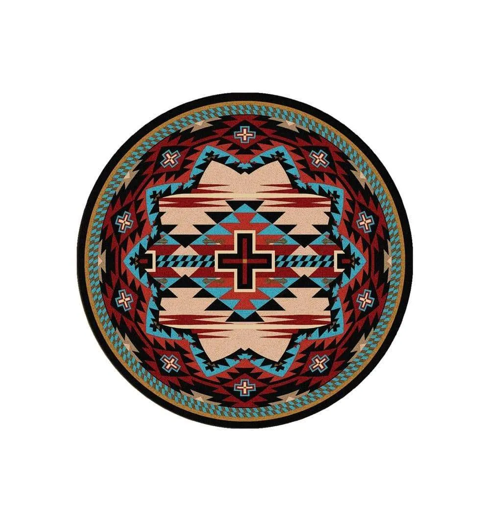 Rustic Cross Southwest Rugs in Several Colors