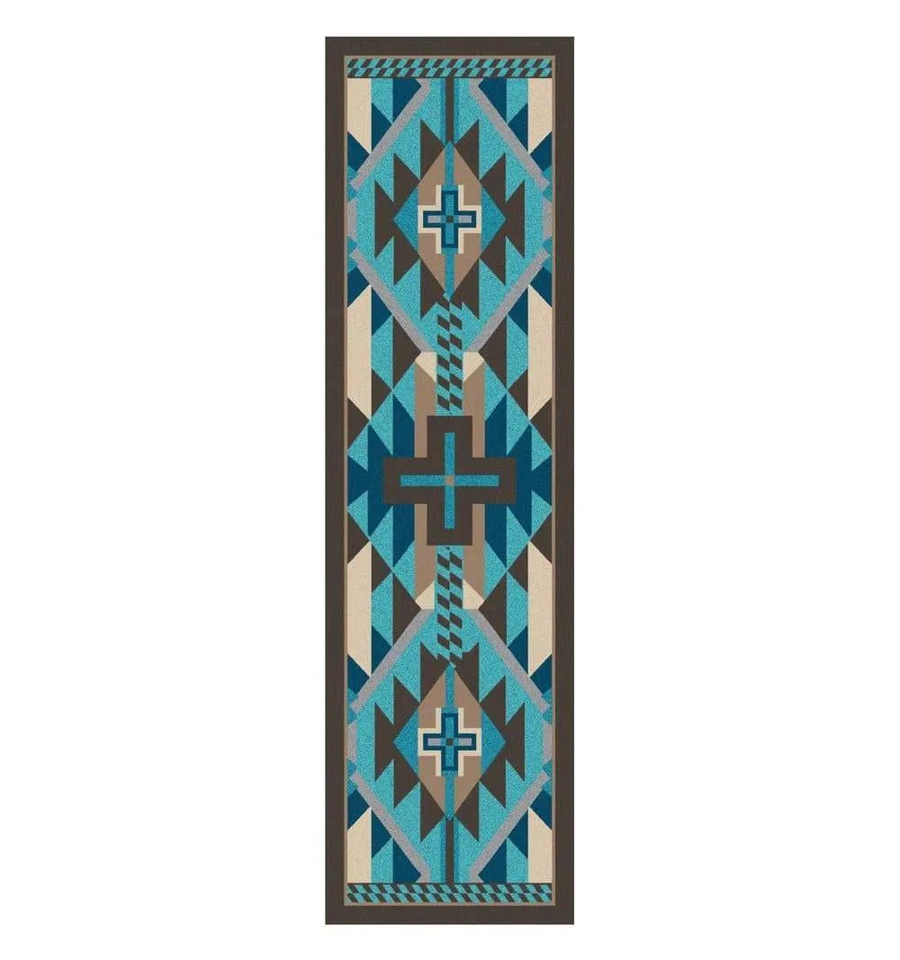 Rustic Cross Southwest Rugs in Several Colors