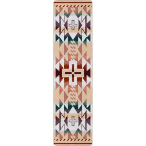 Rustic Cross Southwestern Floor Runner folding guest bed, rollaway bed