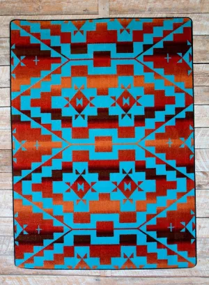 Sacred Trails Southwestern Rugs sectional couch, U-shape sofa