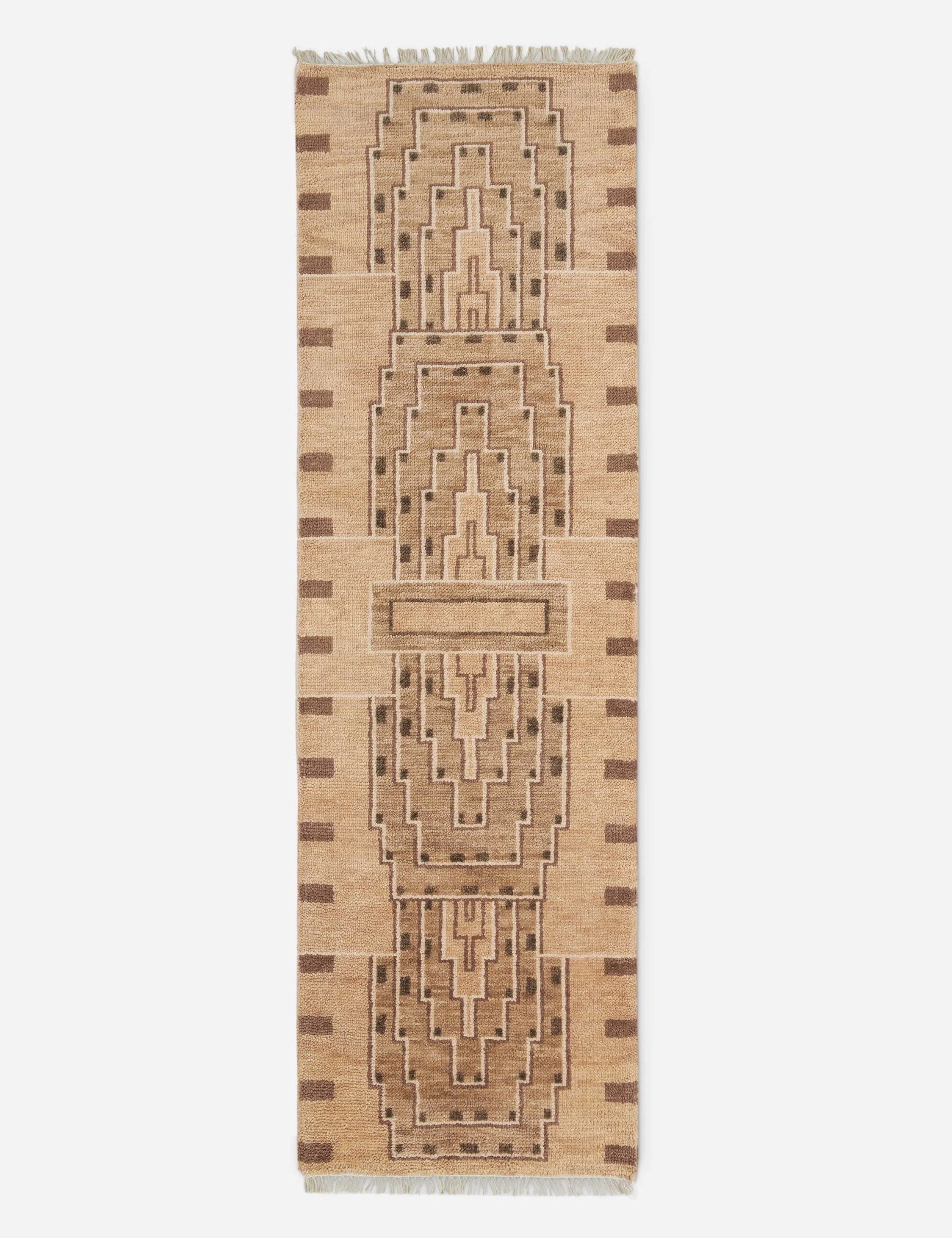 Saffron Hand-Knotted Wool Rug