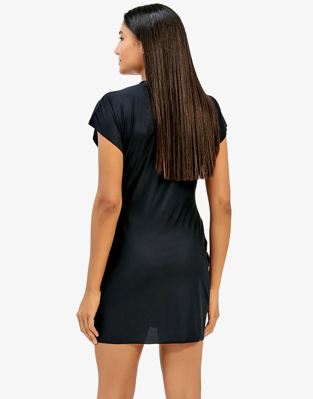 Sasha Short Cover Up - Black