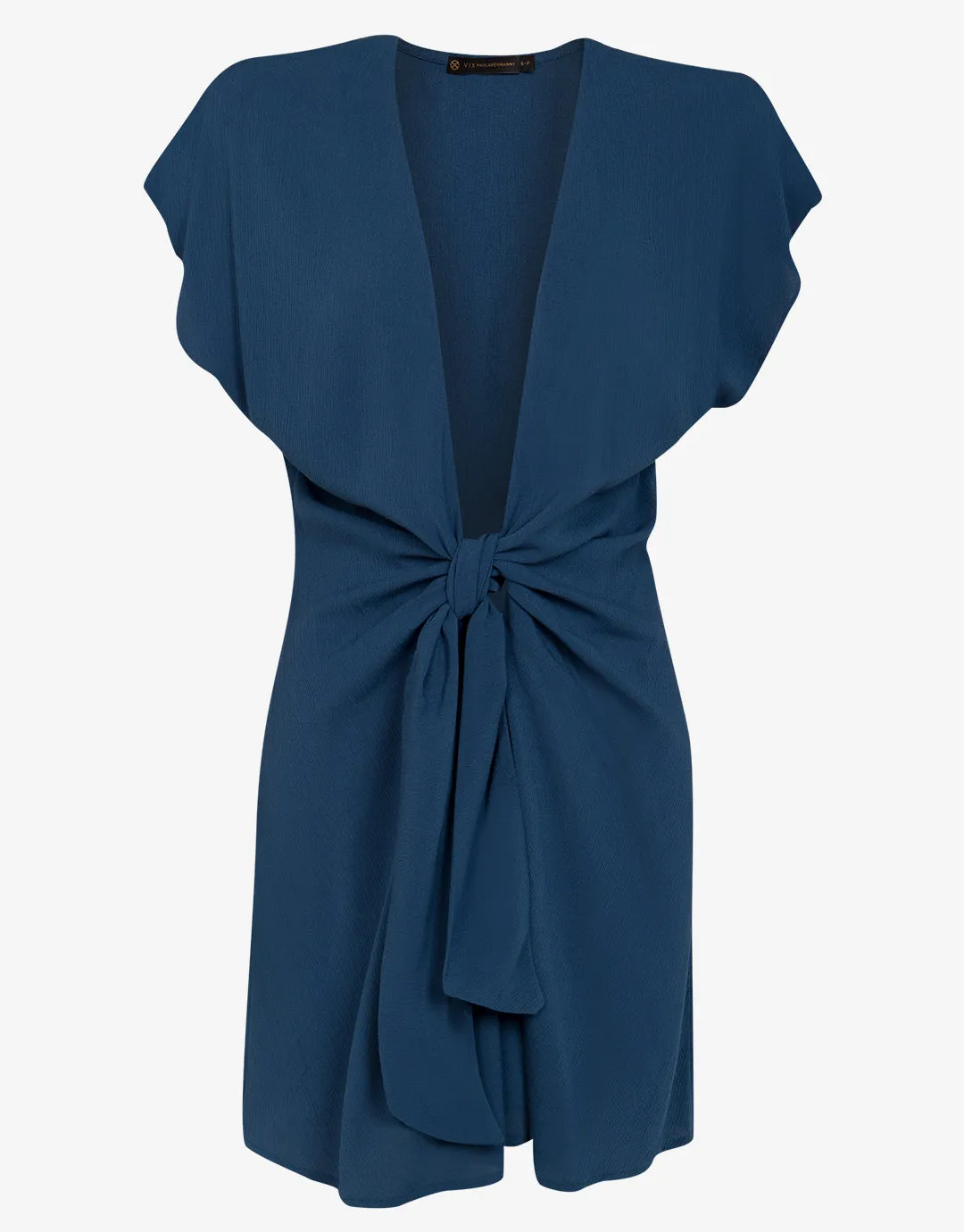 Sasha Short Cover Up - Blue Grey