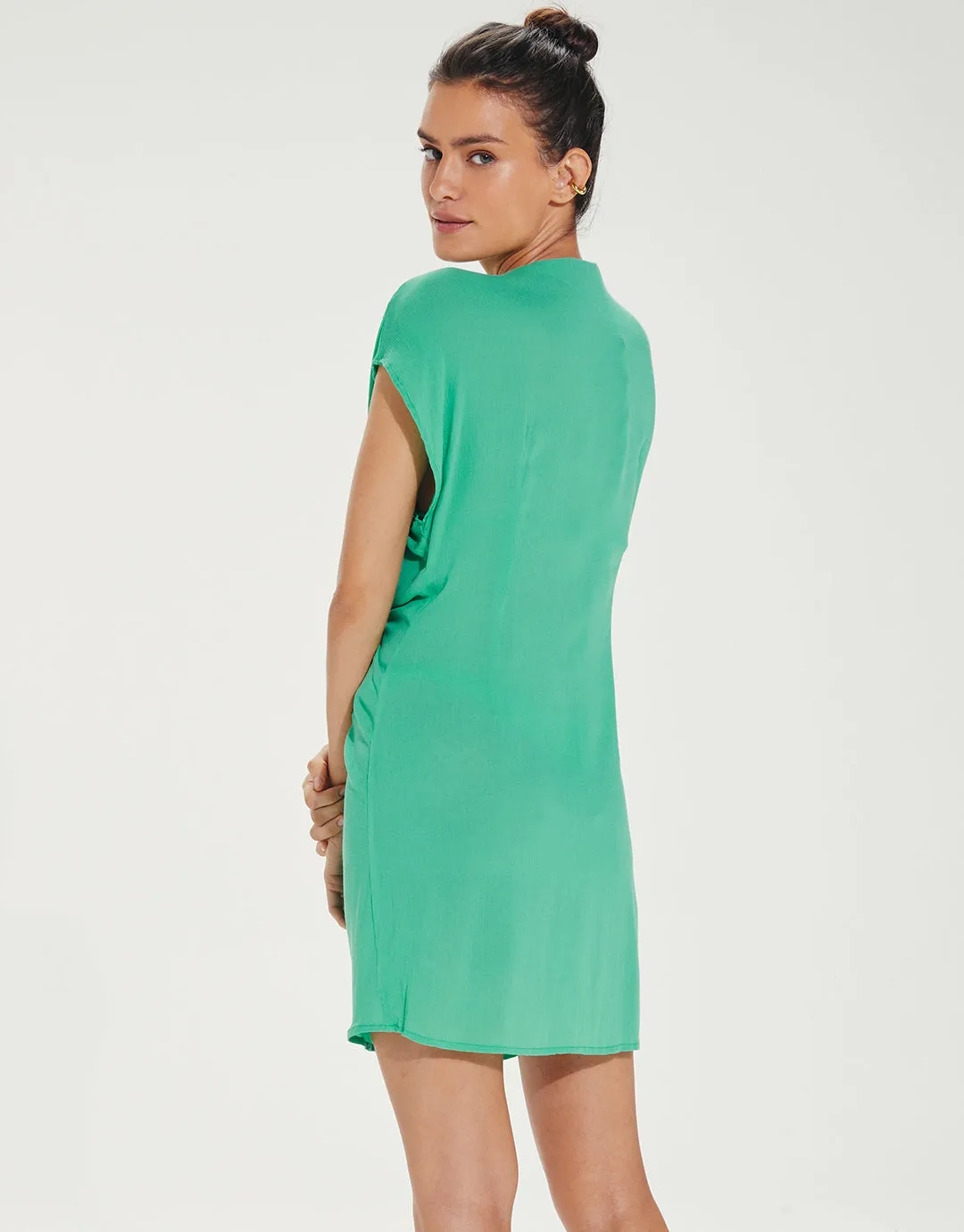 Sasha Short Cover Up - Green