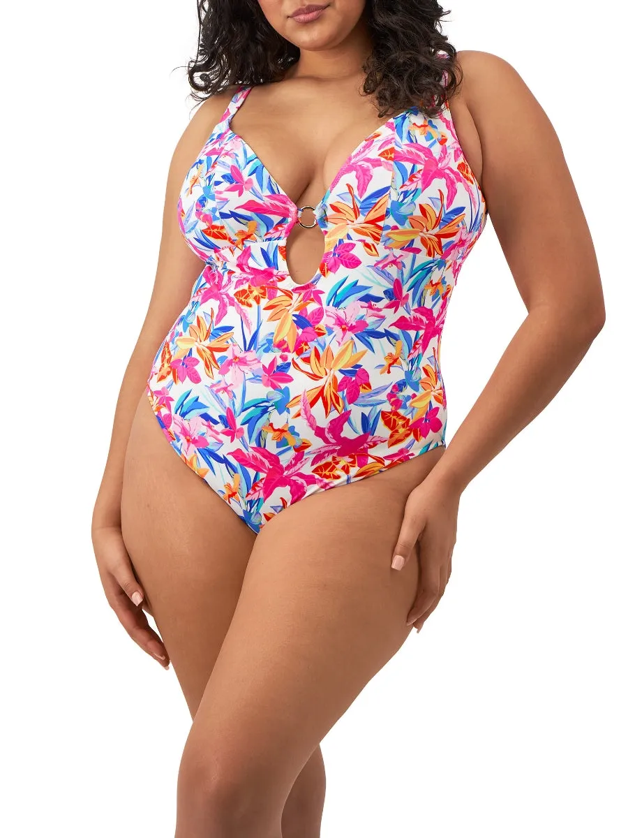 Savaneta Non Wired Swimsuit - White