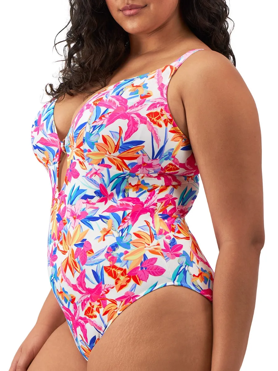 Savaneta Non Wired Swimsuit - White