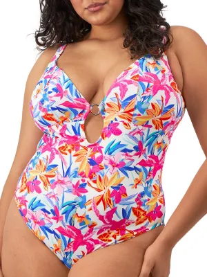 Savaneta Non Wired Swimsuit - White