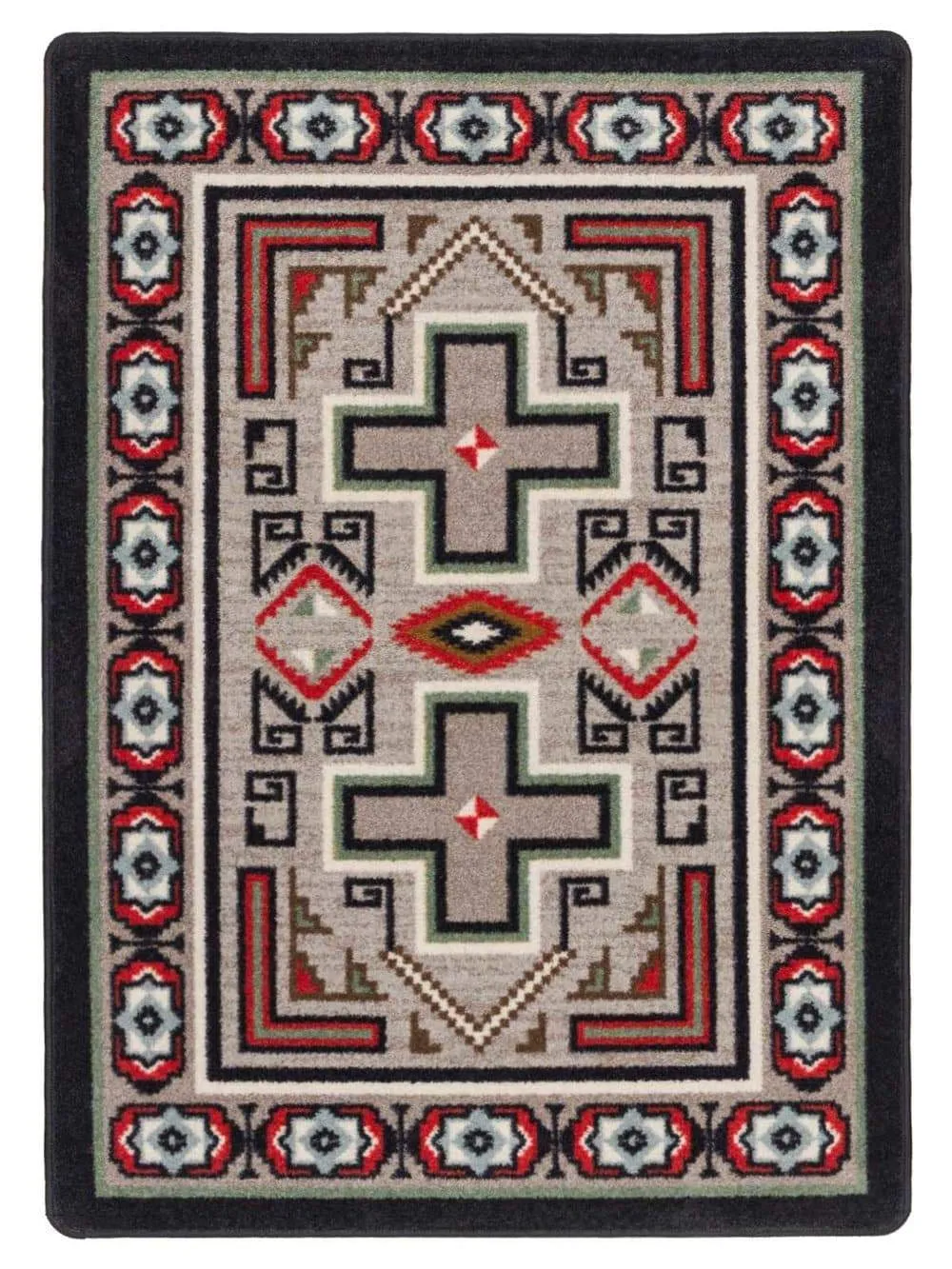 Sawtooth Western Area Rug
