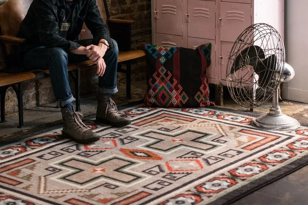Sawtooth Western Area Rug
