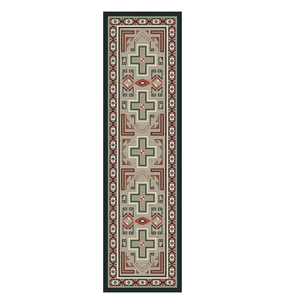 Sawtooth Western Area Rug