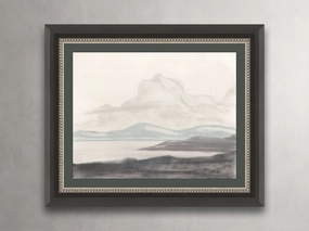 Serene Expanse Framed Print