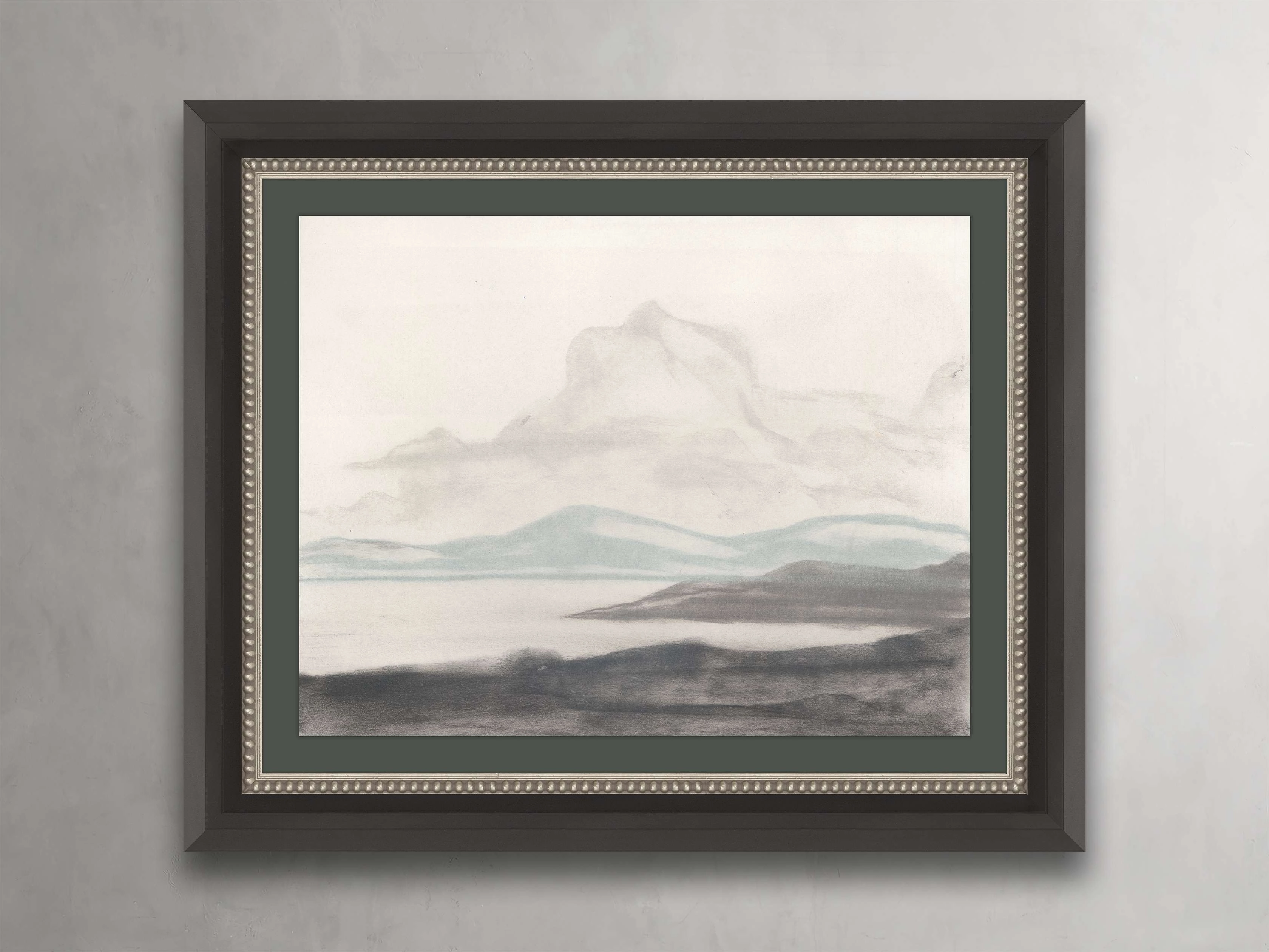 Serene Expanse Framed Print