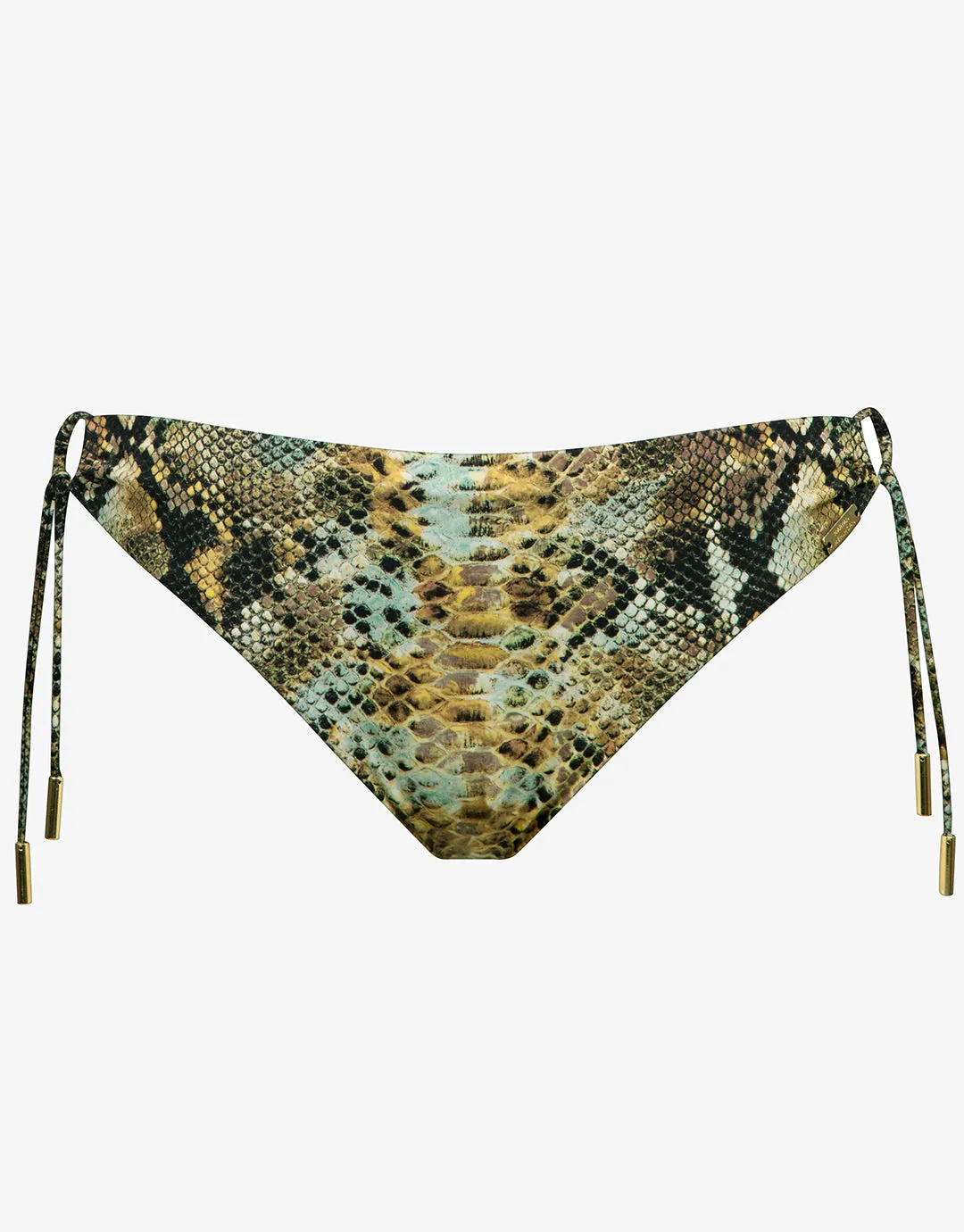 Serpent Loop Side Bikini Pant - Python